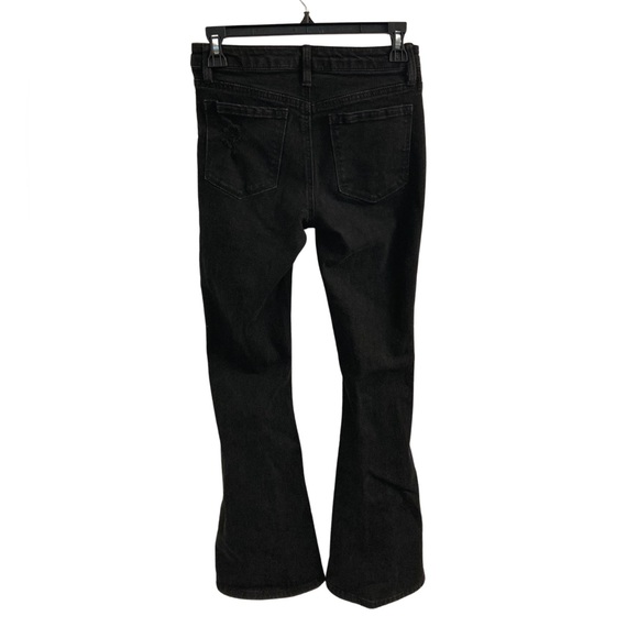 LOVE CULT BLACK FLARE JEANS SIZE 6 - Picture 2 of 4